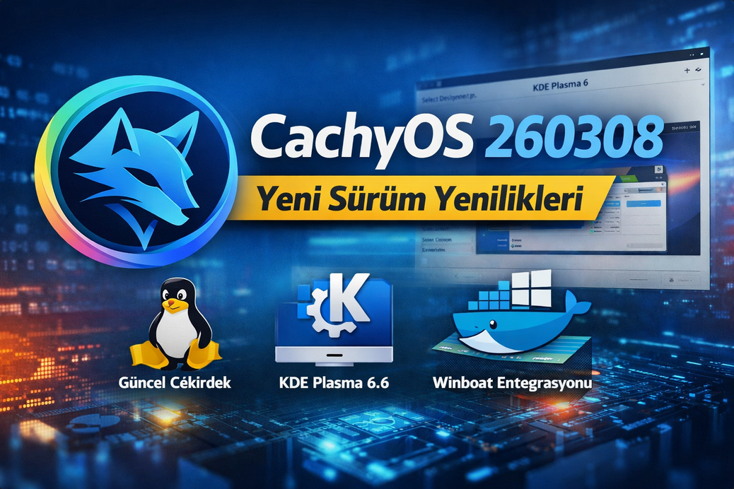 CachyOS 260308 Çıktı: Yeni Sürümde Gelen Yenilikler