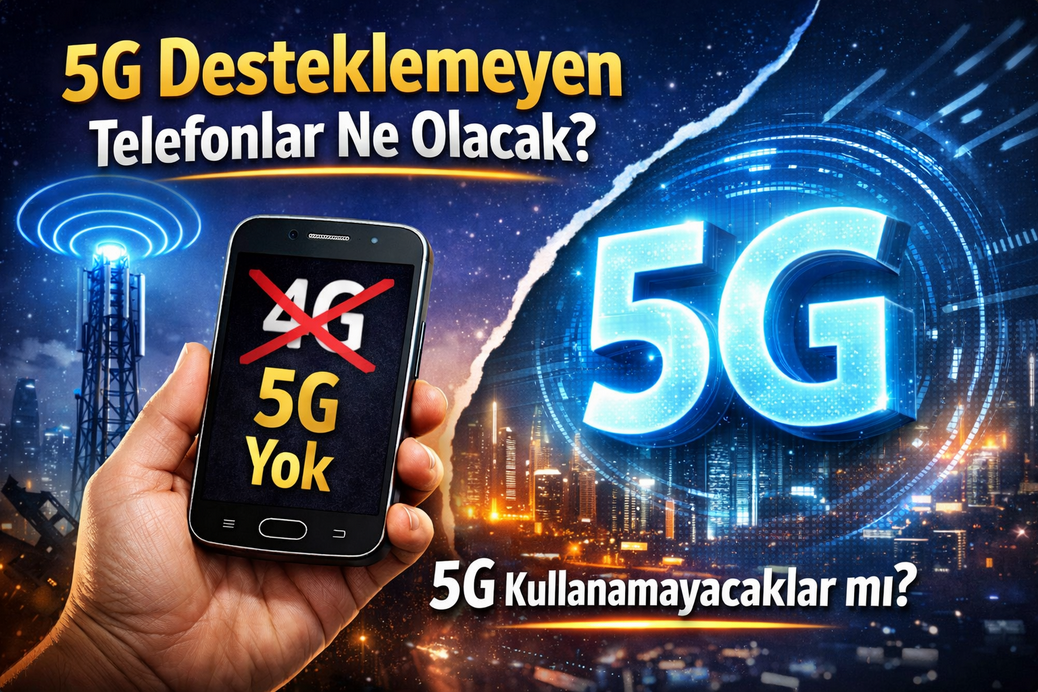 5G Desteklemeyen Telefonlar Ne Olacak? 5G Kullanamayacaklar mı?